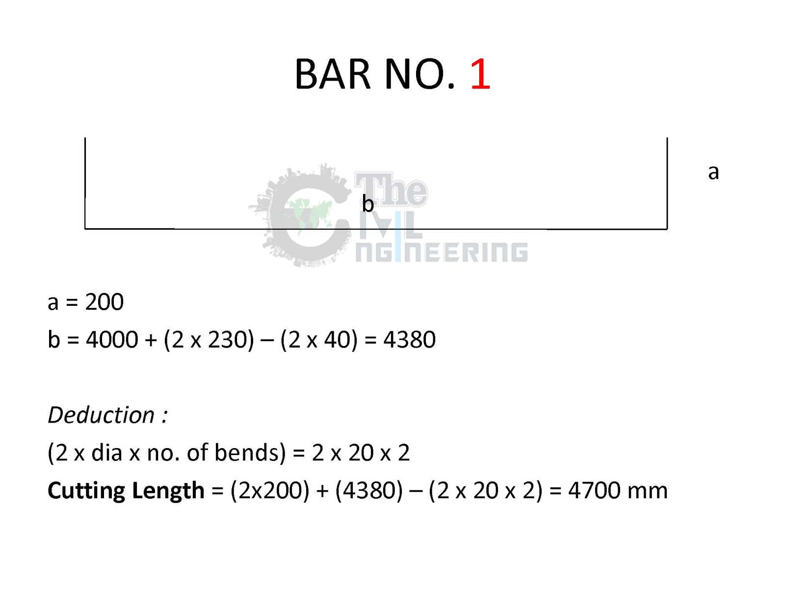 Bar Bending Schedule, BBS Formulas, RCC Beam Calculations, Cutting Length of Beam Reinforcement, Quantity Surveyor, Estimation and Costing