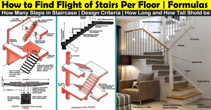 Flight of Stairs | How Many Flight of Stairs per Floor | Design Criteria